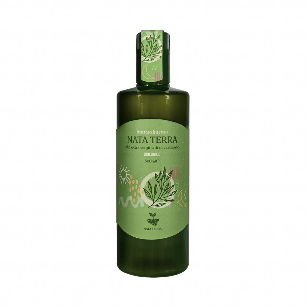 Olio Evo Nata Terra Bottiglia da 0,500 lt Fruttato Intenso