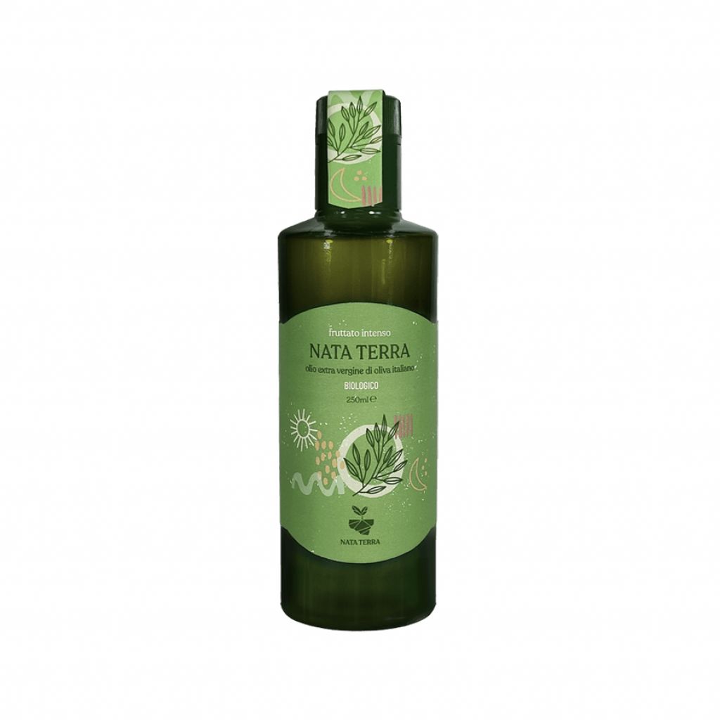 Olio Evo Nata Terra Bottiglia da 0,250 lt Fruttato Intenso