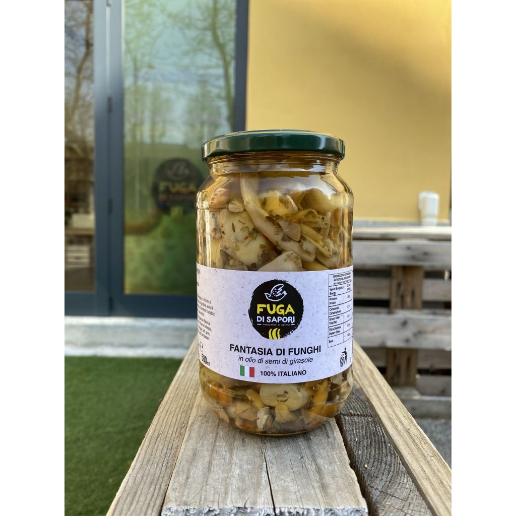 Fantasia di Funghi sottolio - 520 g