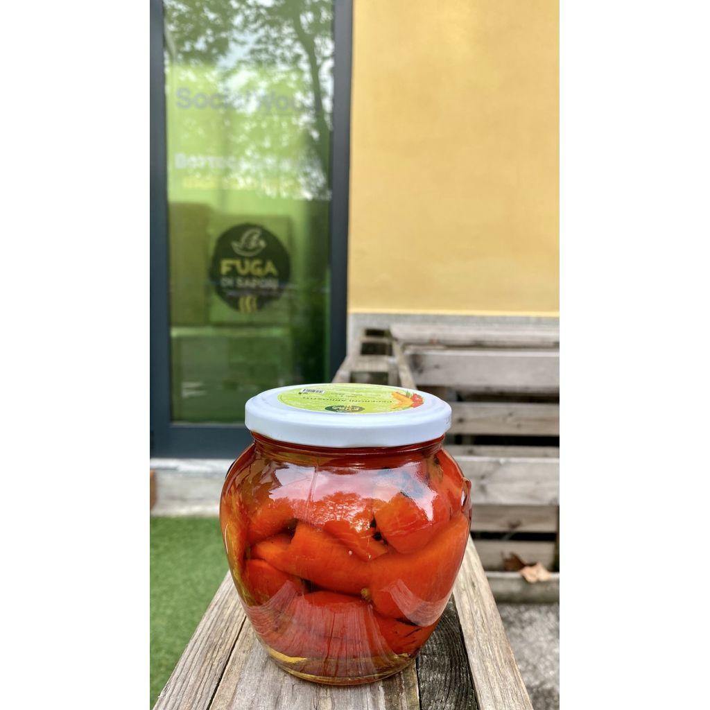 Peperoni Arrostiti alla griglia e al naturale - 560 g