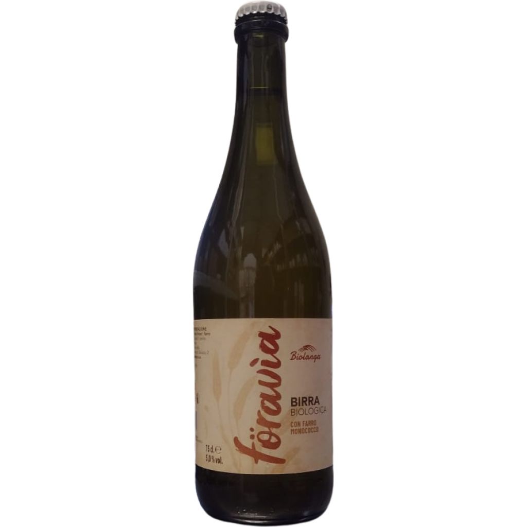 Forav&igrave;a - Birra artigianale biologica al farro monococco 75 cl