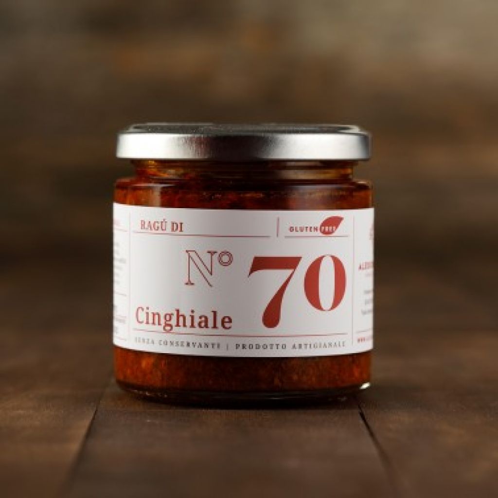 Rag&ugrave; n&deg;70 di cinghiale