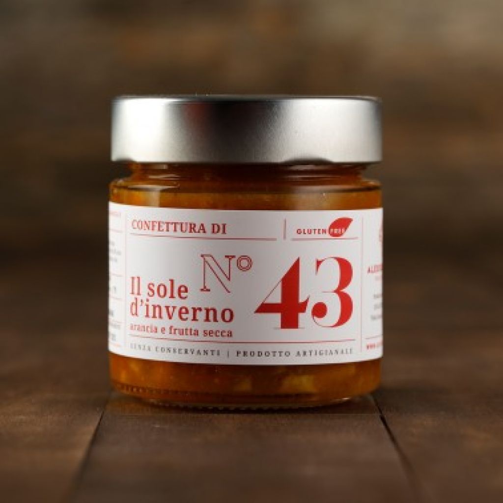 Confettura n&deg;43 il sole d'inverno, arance e frutta secca