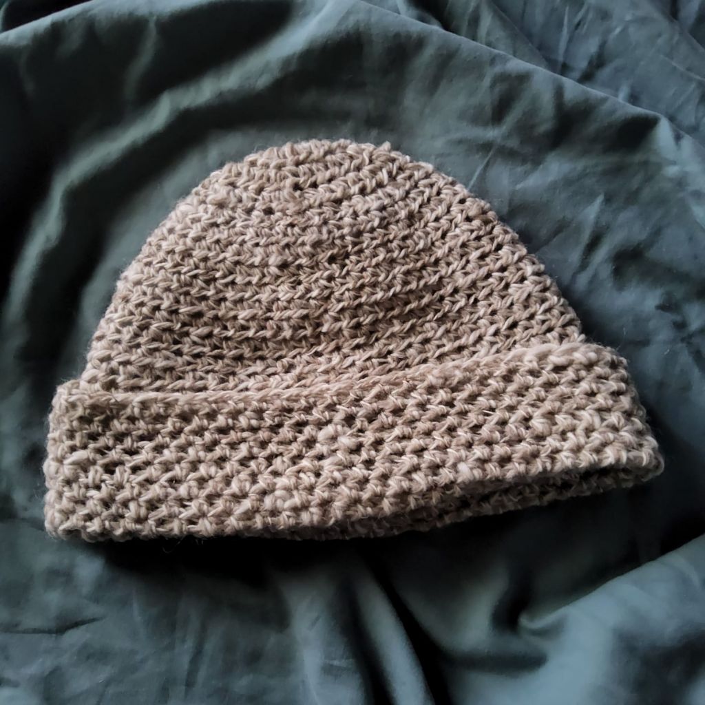 Cappellino lana melange bianco-grigio PRENOTAZIONE