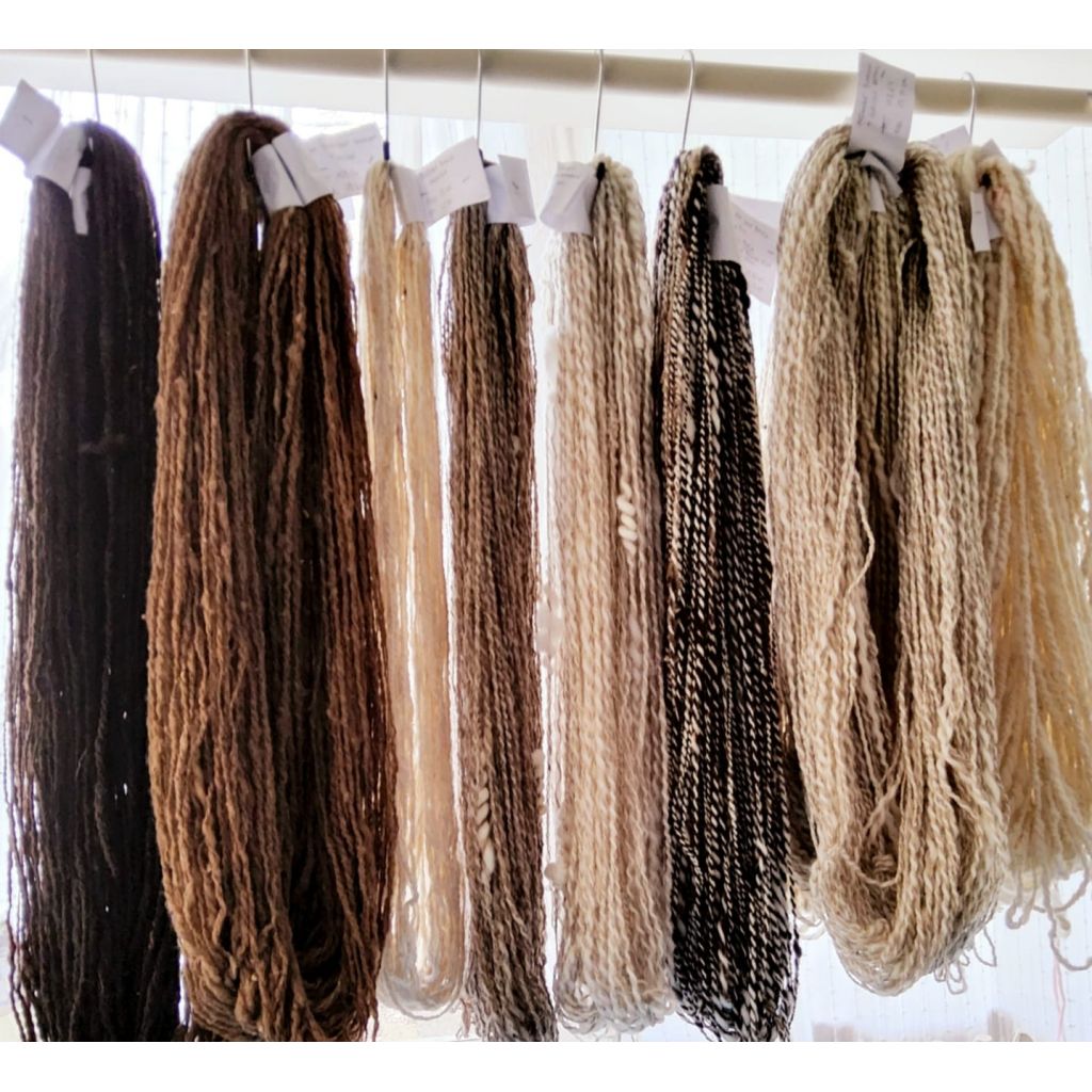 Matassa lana filata a mano 50gr. PRENOTAZIONE