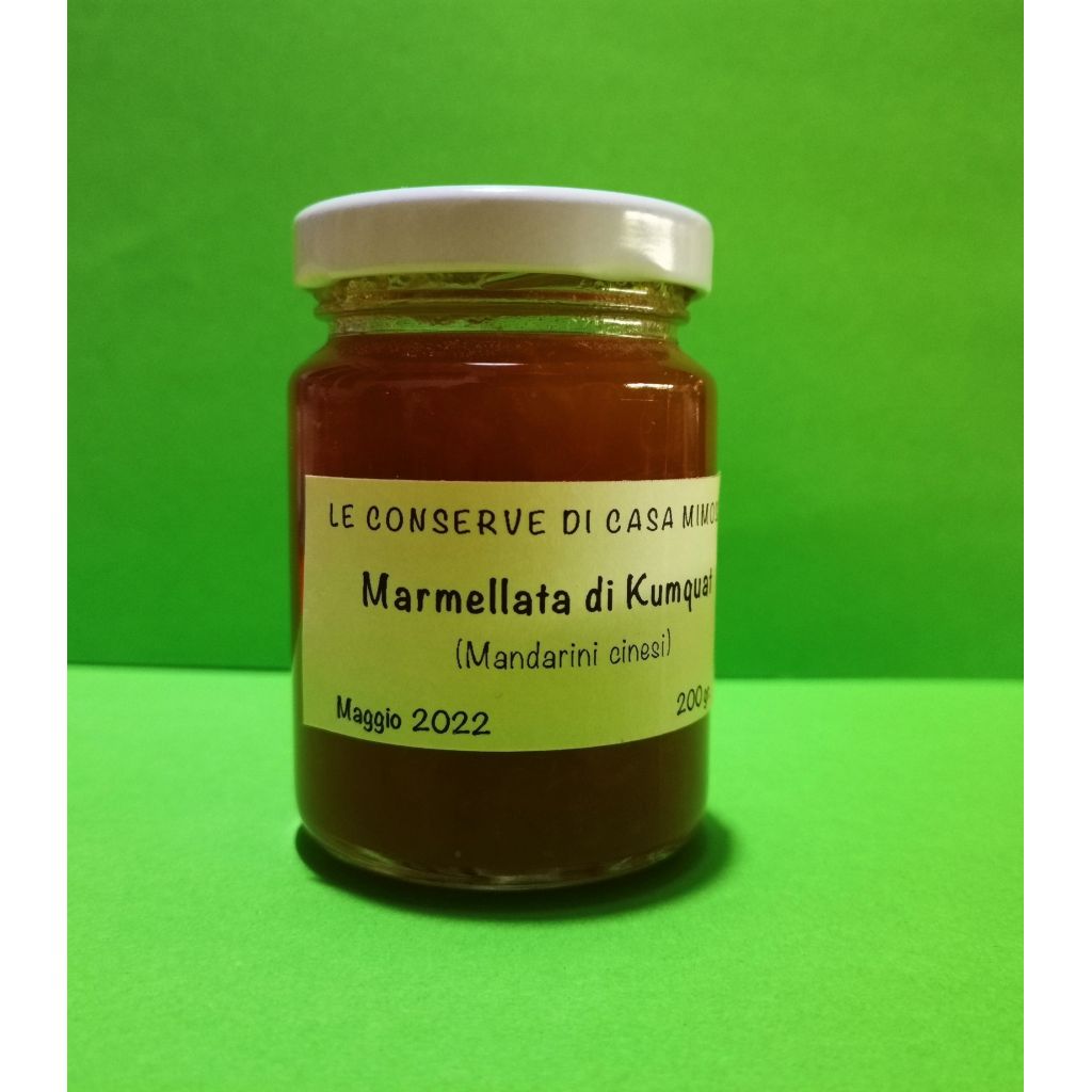 Marmellata di Kumquat (mandarini cinesi)