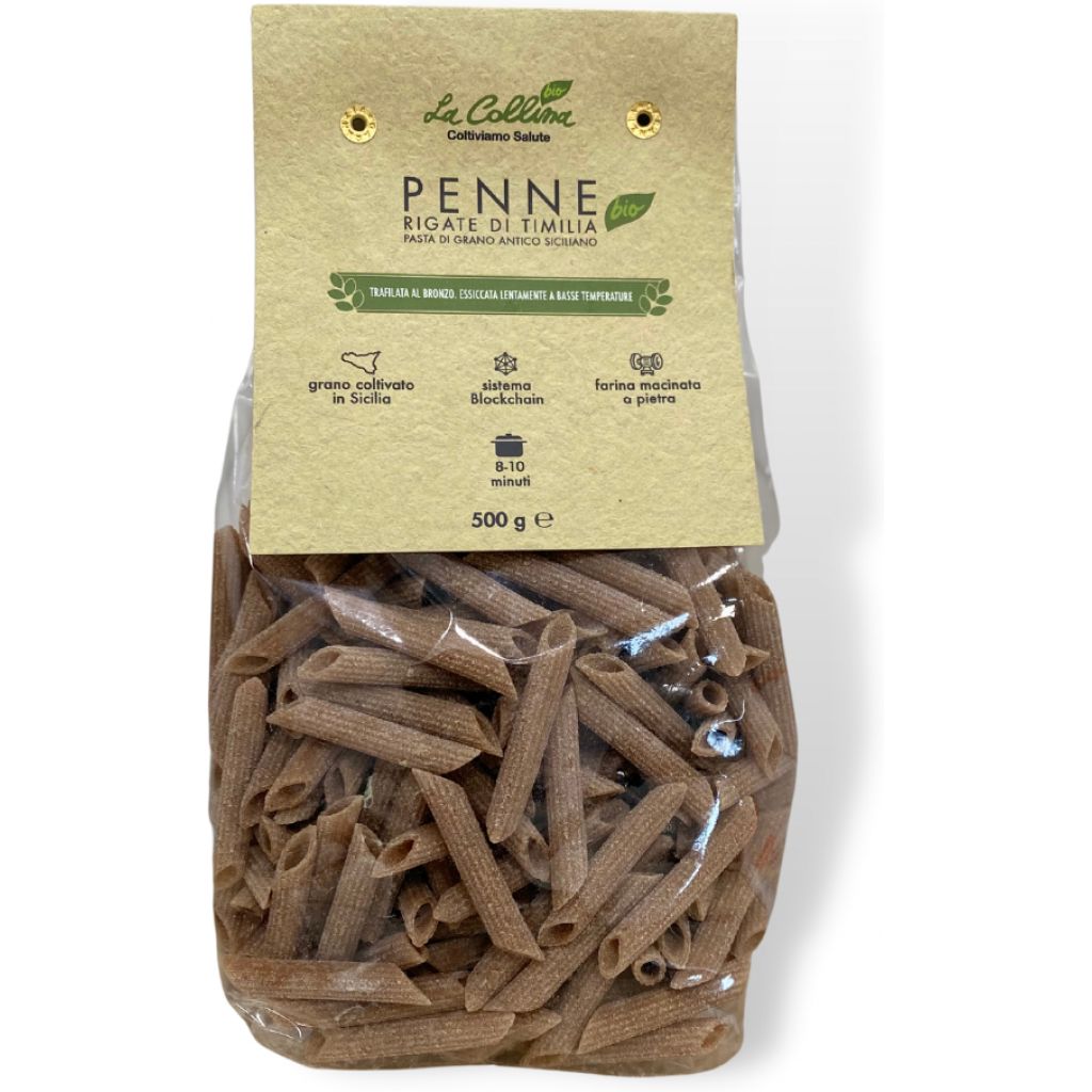 Penne rigate di grano duro timilia