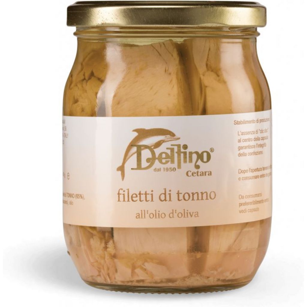 Filetti di tonno in olio d'oliva - 460 ml