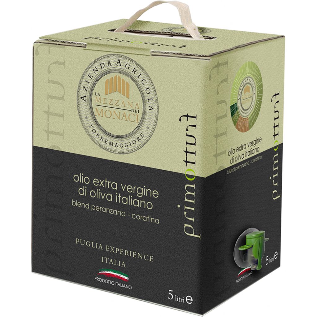 Olio Extra Vergine di Oliva di Peranzana - Bag in Box 5 Litri