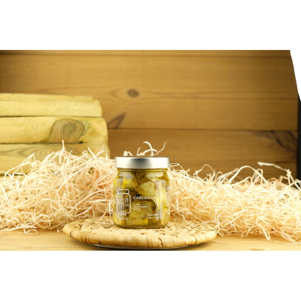 CARCIOFINI IN OLIO EXTRAVERGINE D&rsquo;OLIVA 270G