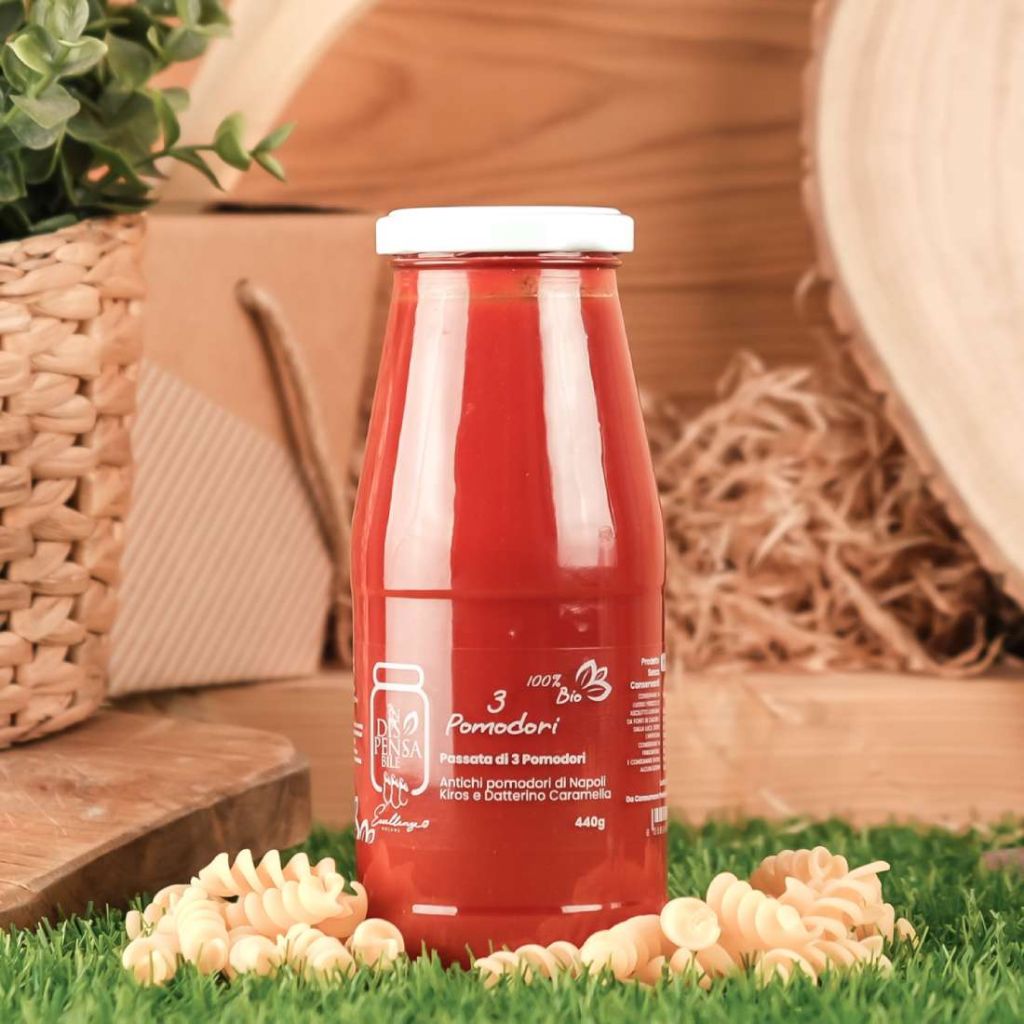 PASSATA 3 POMODORI BIO 440G