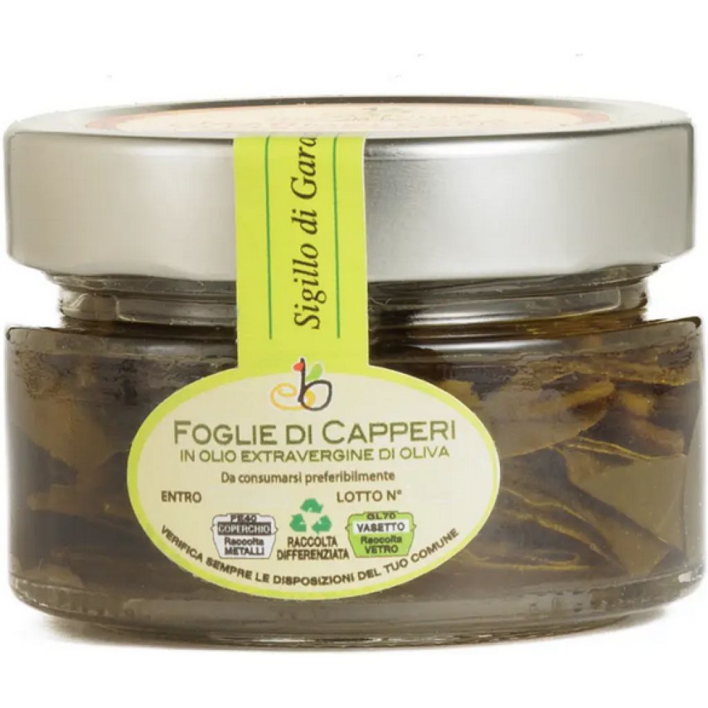 Foglie di cappero in olio extravergine 50g