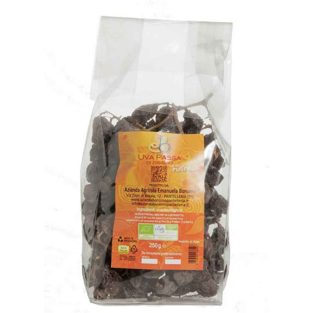 Uva passa di Zibibbo BIO 250g