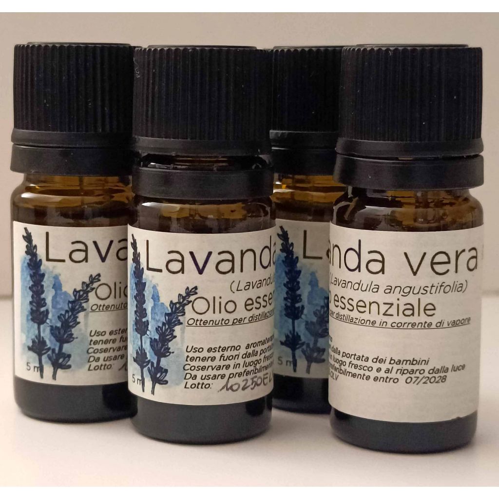 OLIO ESSENZIALE DI LAVANDA VERA  5ml