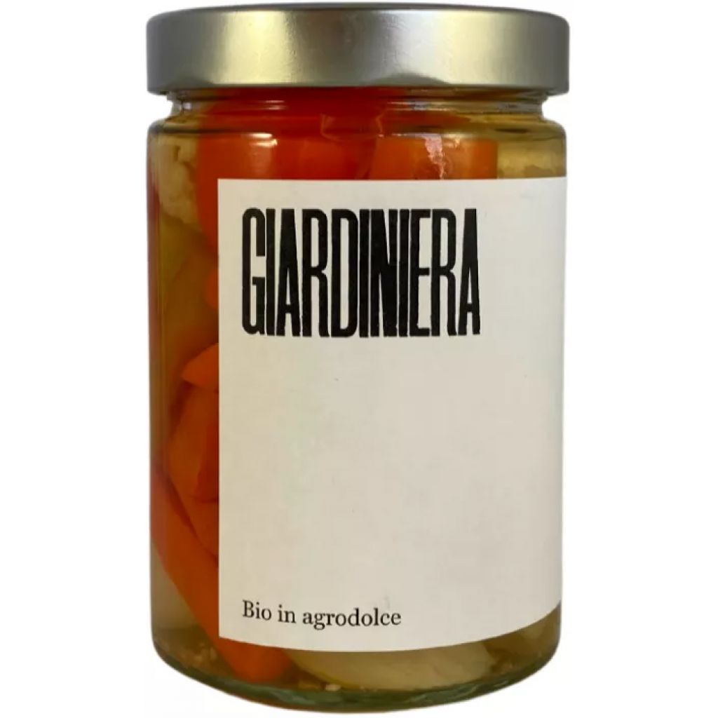GIARDINIERA IN AGRODOLCE BIO IN VASO DA 380 gr