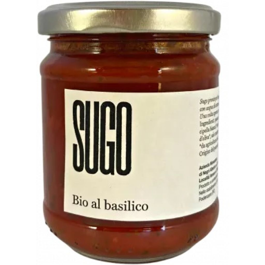 SUGO BASILICO BIO 190 gr