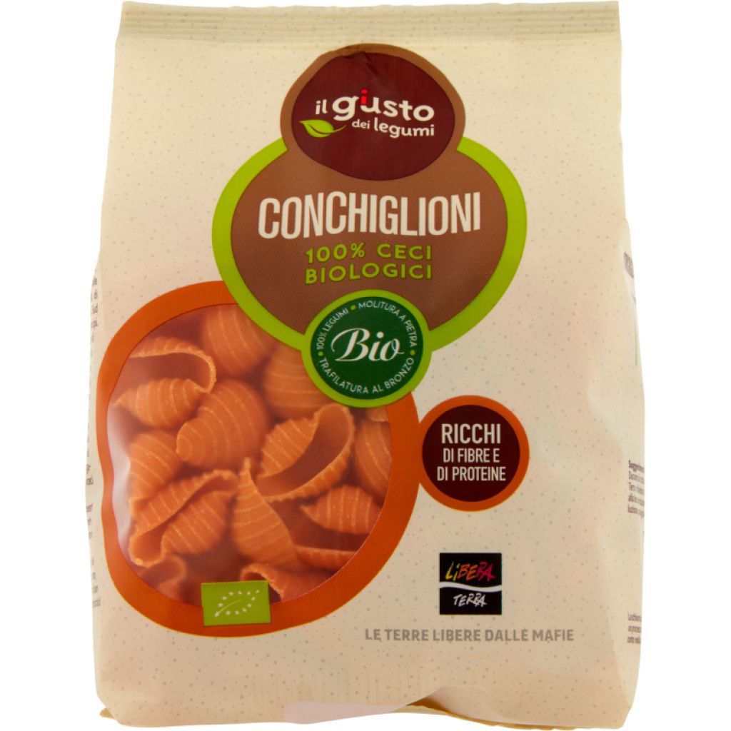 Conchiglioni 100% Ceci Biologici 250g