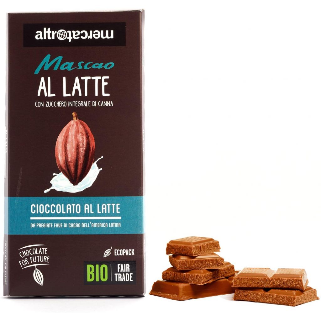 Cioccolato Mascao al latte - bio - 100g