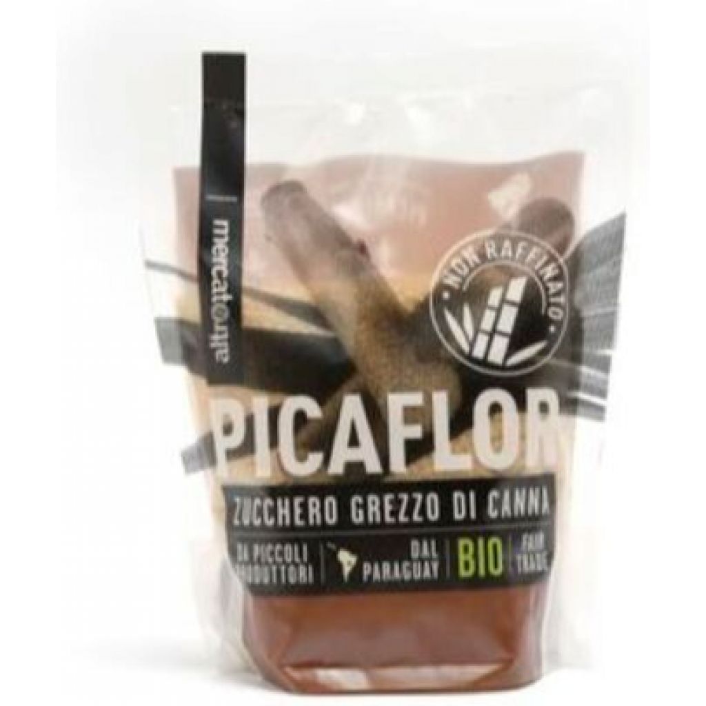 Zucchero di canna Picaflor grezzo Paraguay - bio - 500g