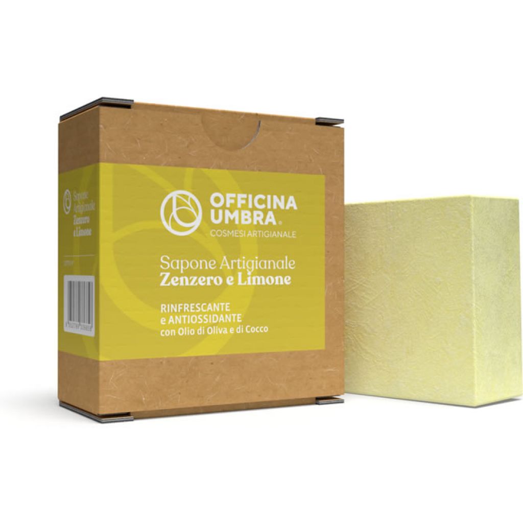 Sapone Artigianale Zenzero e Limone Barra da 1 KG
