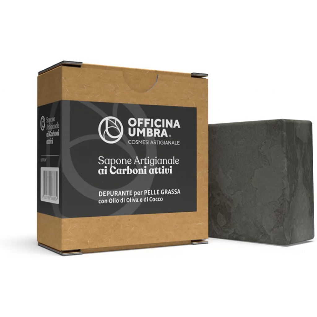 Sapone Artigianale ai Carboni Attivi Barra da 1 KG