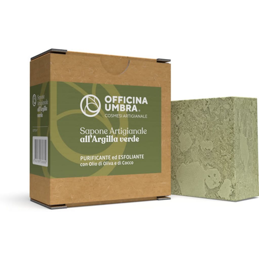 Sapone Artigianale all' Argilla Verde Barra da 1 KG