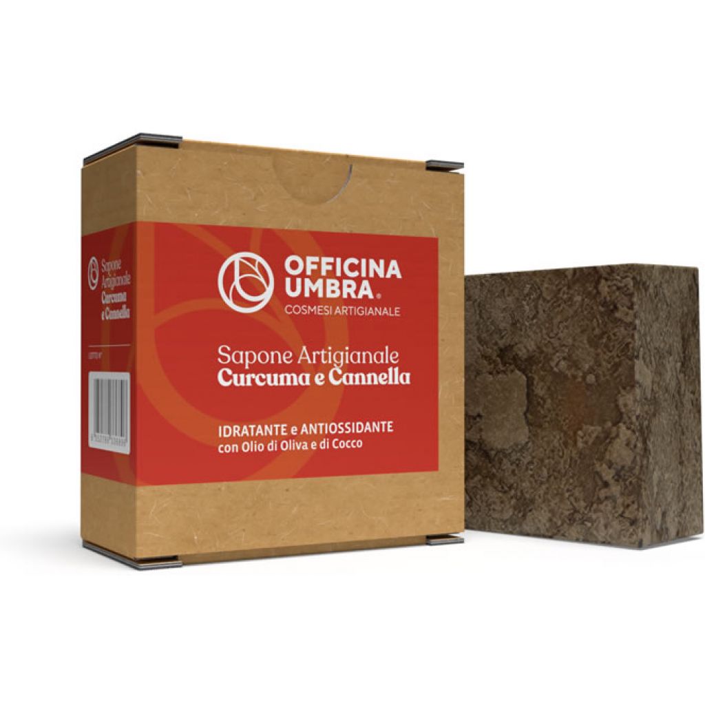 Sapone Artigianale Curcuma e Cannella Barra da 1 KG