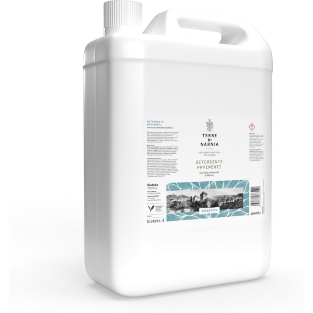 Detergente Pavimenti Menta tanica da 5 LT