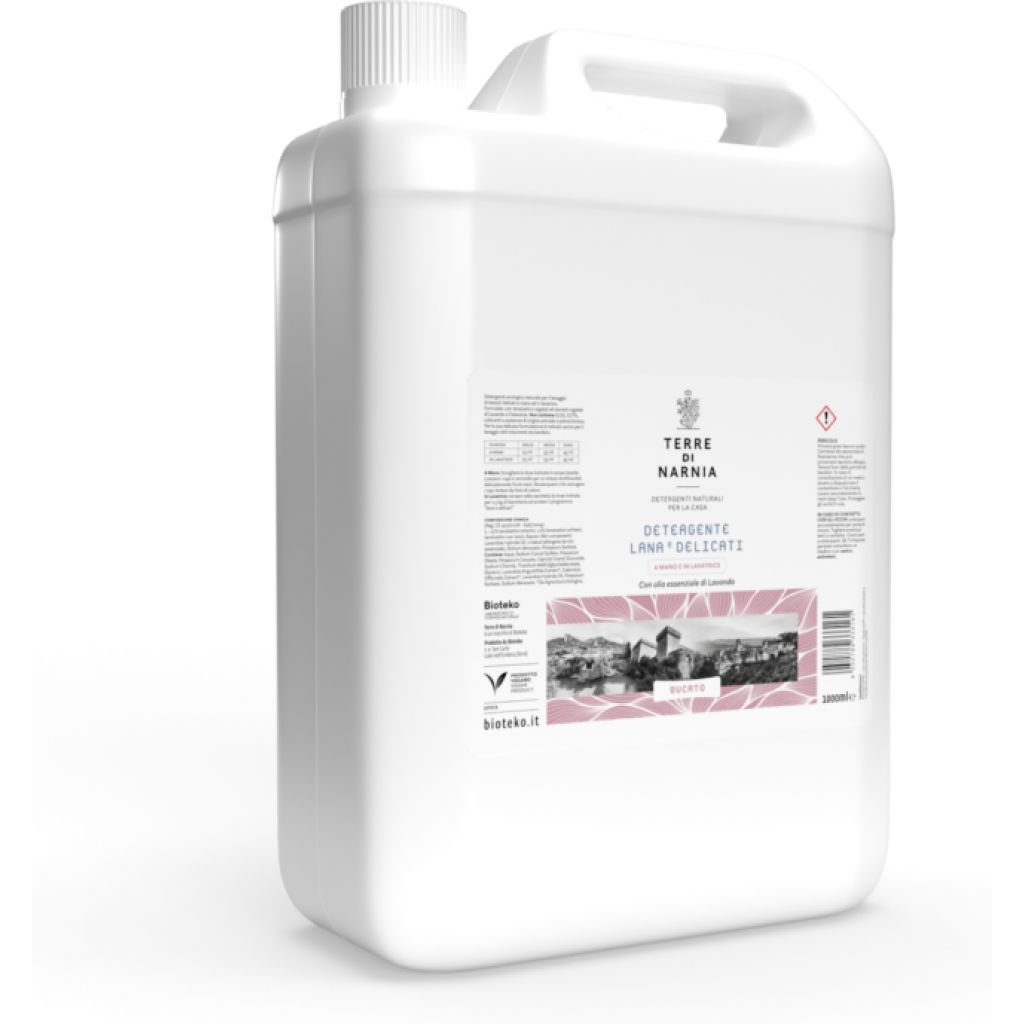 Detergente Lana e Delicati Mano e Lavatrice tanica da 5 LT