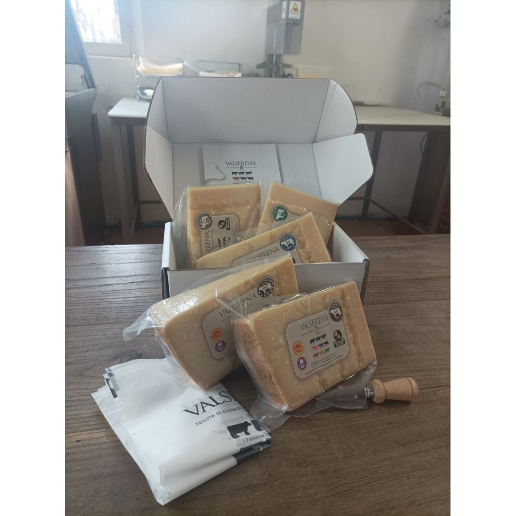 BOX PARMIGIANO REGGIANO 12, 24, 36, 48, 60 MESI