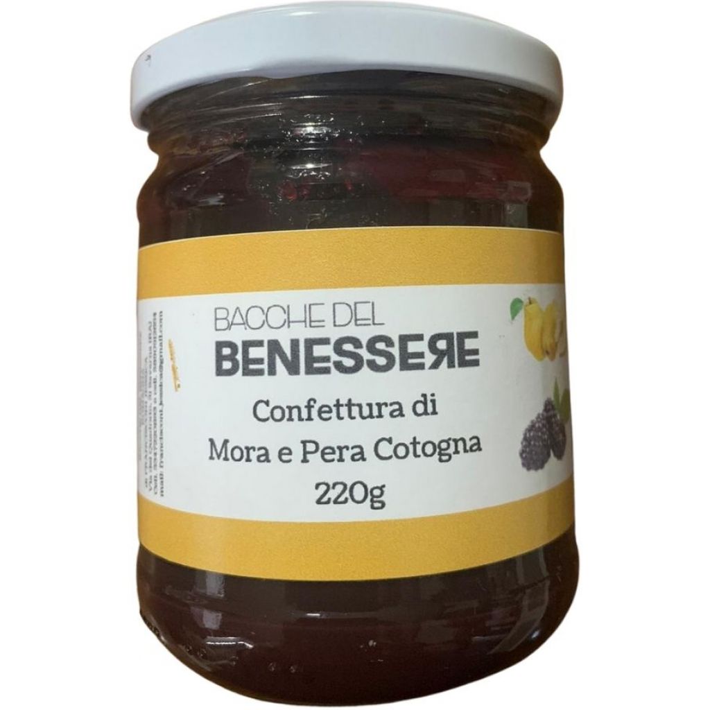 Confettura di Mora e Pera Cotogna - 220g