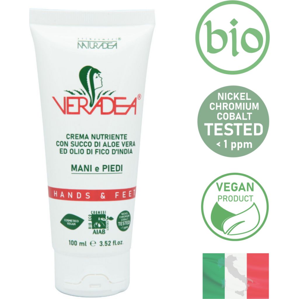 Veradea hand/foot cream Aloe vera and prickly pear oil