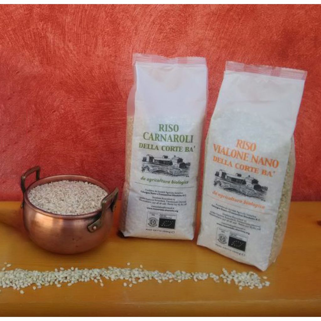 Riso Vialone nano 1 Kg - Bianco - Sottovuoto