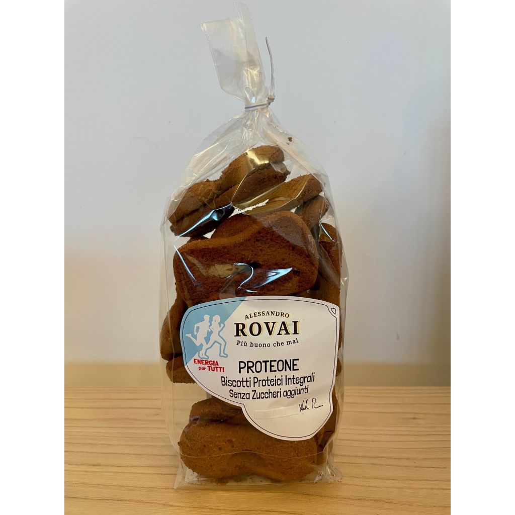 Proteone - Biscotti proteici integrali senza zuccheri aggiunti gr 250