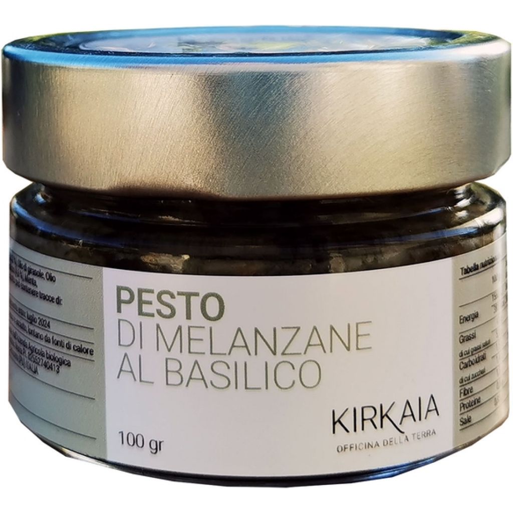 Pesto di melanzane al basilico e mentuccia 100 g