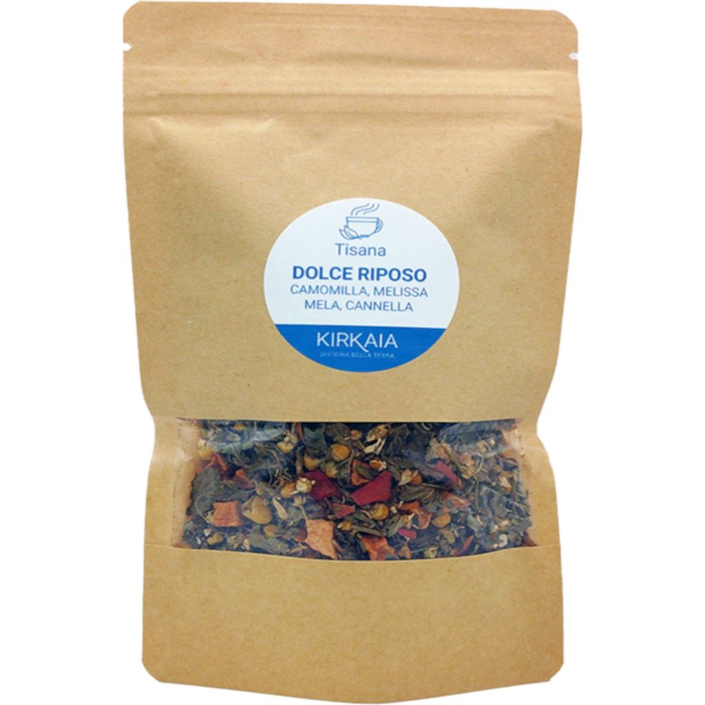 TISANA DOLCE RIPOSO 30g - melissa, camomilla, mela, cannella