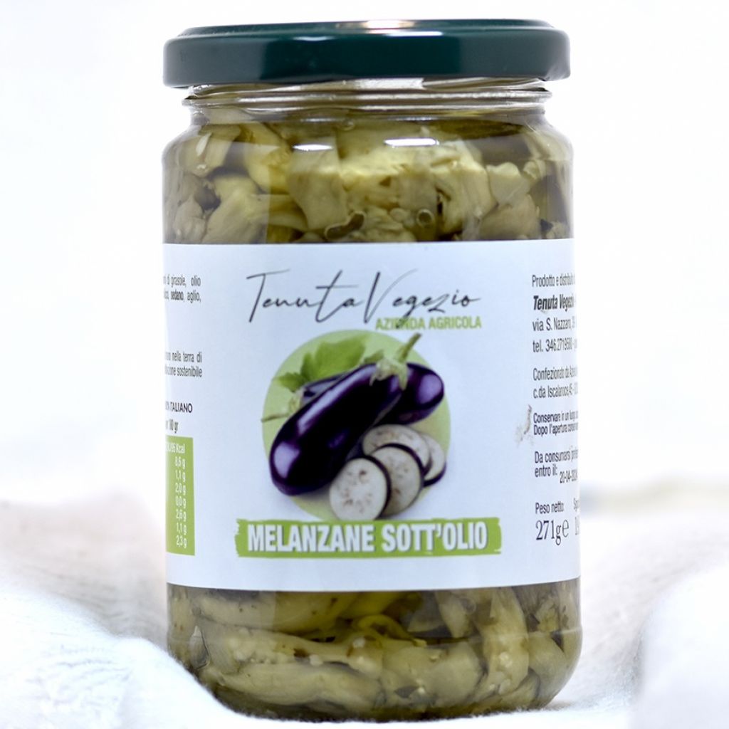Melenzane sott'olio 271 gr