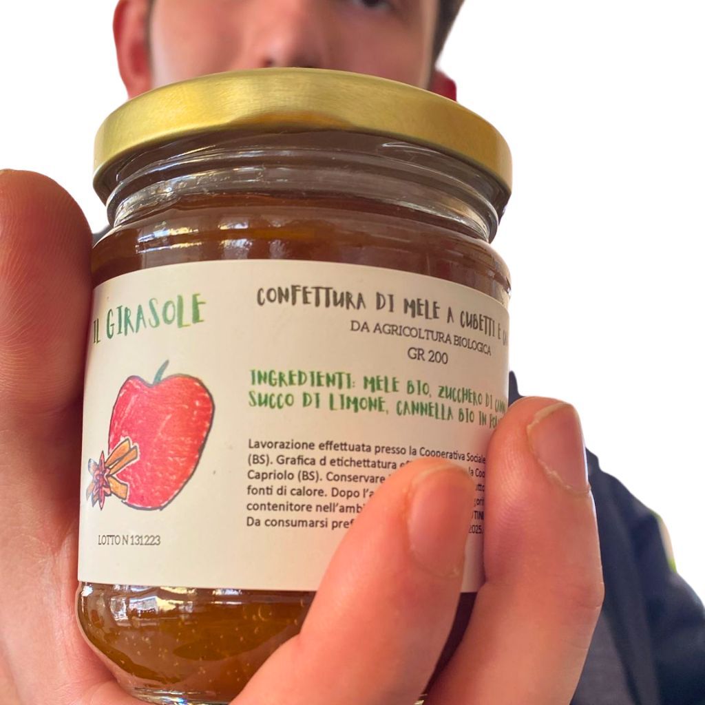 Confettura Extra di Mele e Cannella 190GR