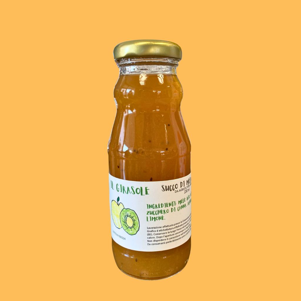 Succo di mela e kiwi