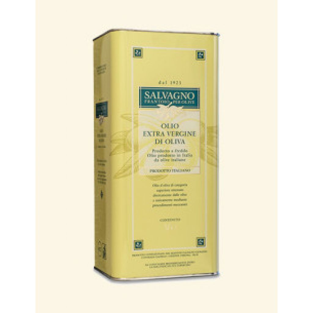 Olio Evo lattina 5 litri Salvagno