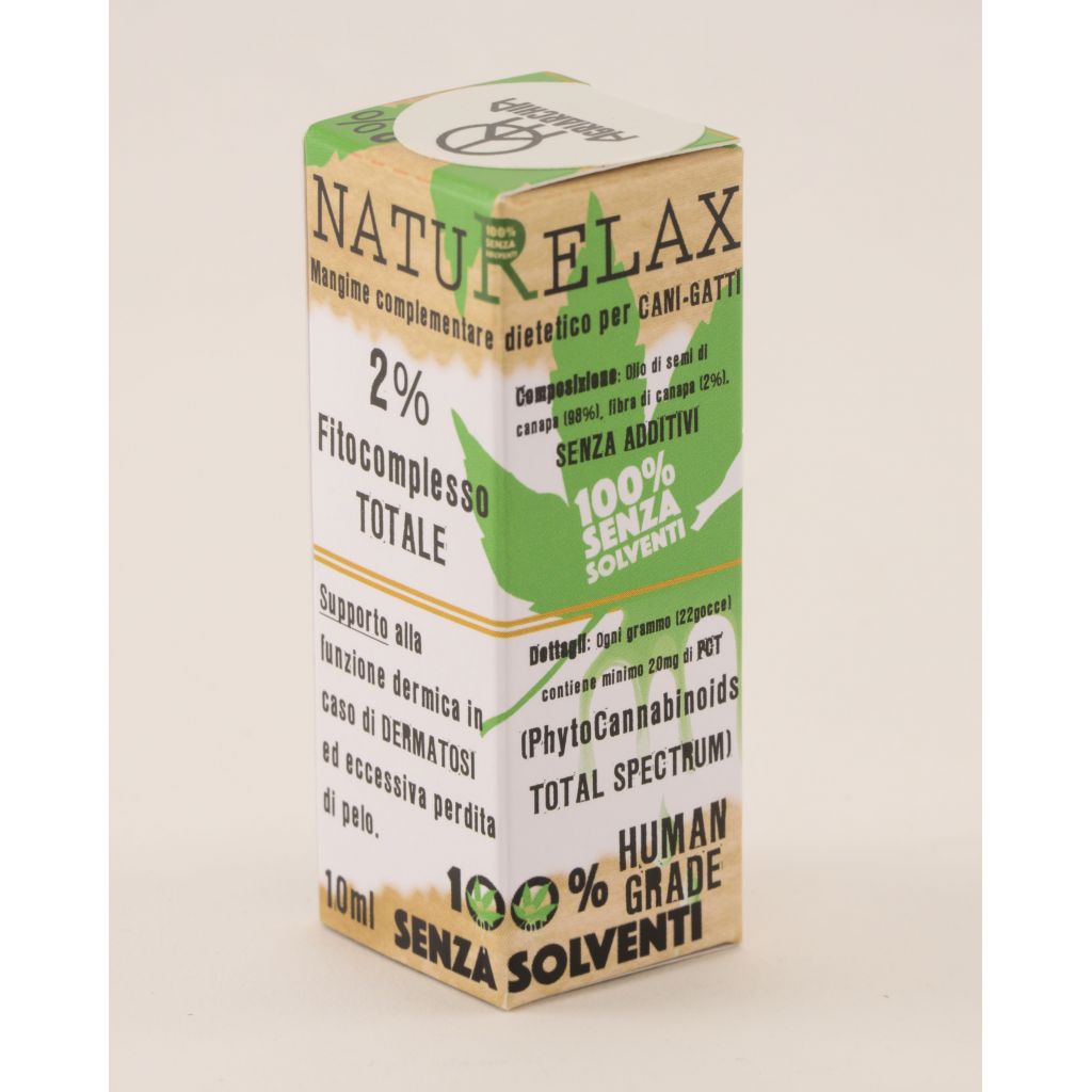 Olio di canapa 2% Fitocomplesso