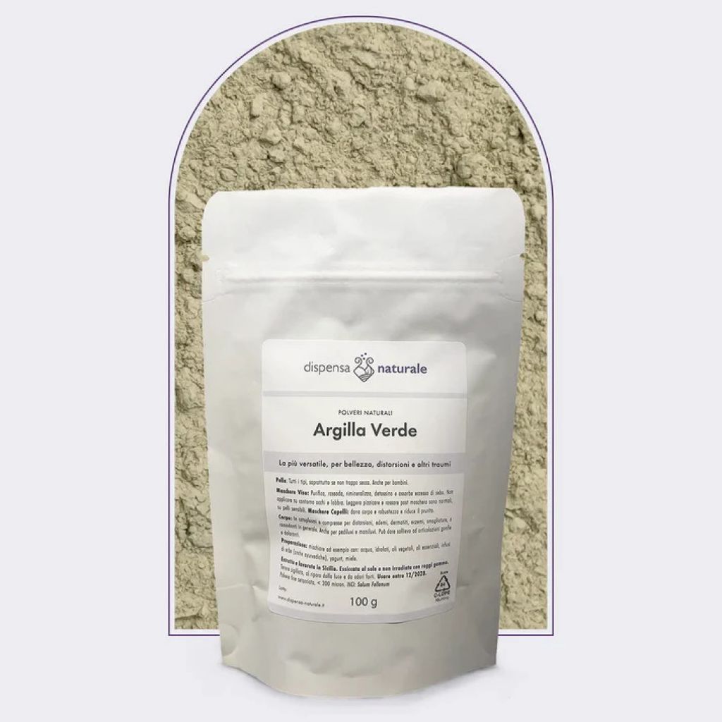 Argilla Verde Siciliana, Fine - 100 g