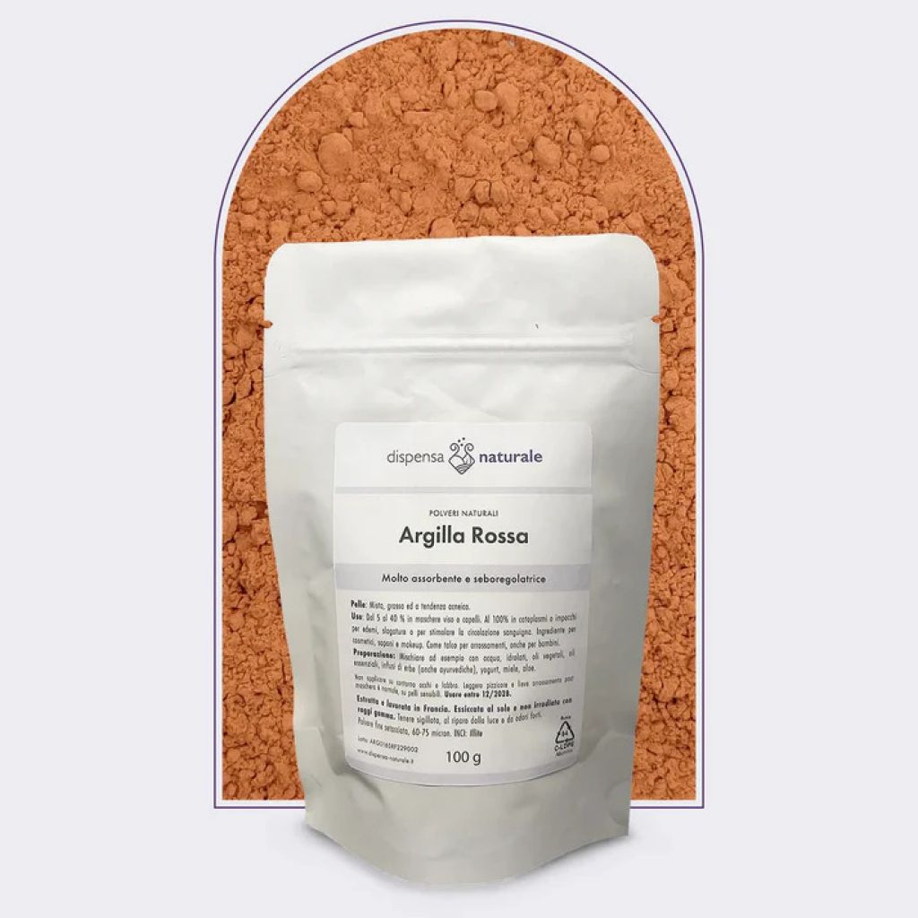 Argilla Rossa Francese, Fine - 50 g