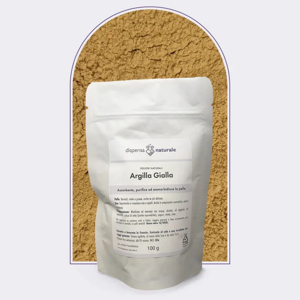 Argilla Gialla Francese, Fine - 100 g