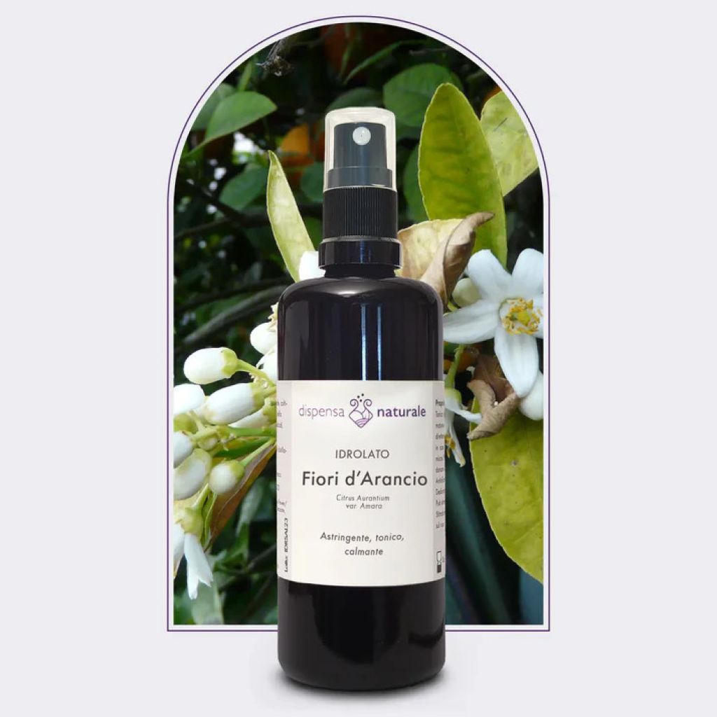 Idrolato di Fiori d'arancio Freschissimi Italiani, senza pesticidi e conservanti