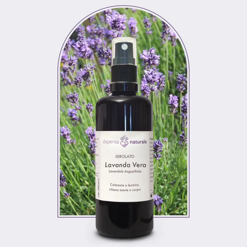 Idrolato di Lavanda Vera artigianale di montagna, senza pesticidi e conservanti - 500 ml