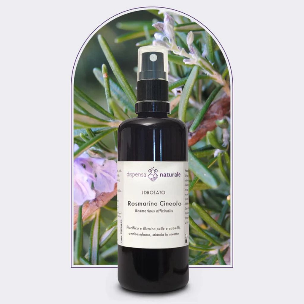 Idrolato di Rosmarino cineolo italiano senza pesticidi e conservanti - 100 ml