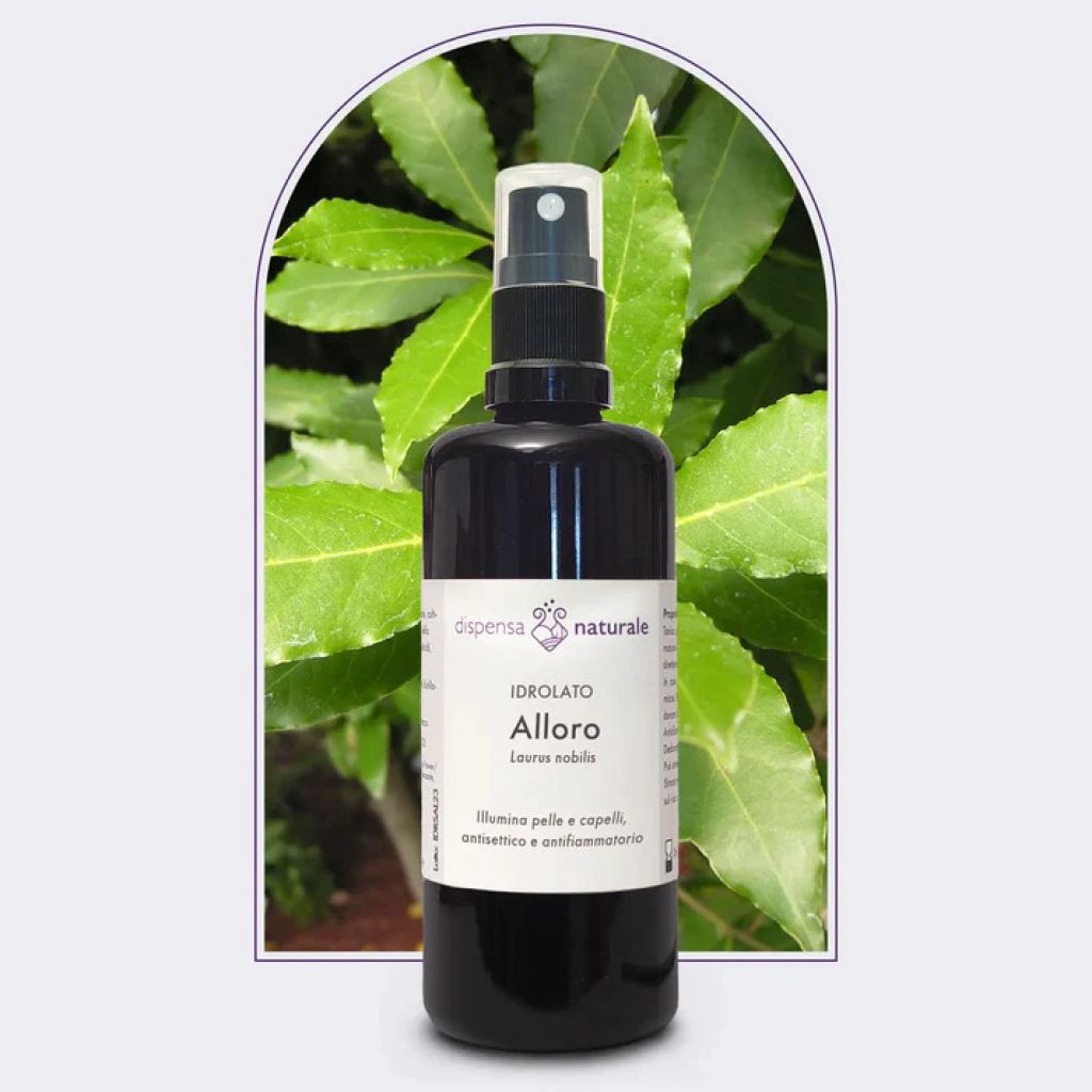 Idrolato di Alloro italiano senza pesticidi e conservanti - 250 ml