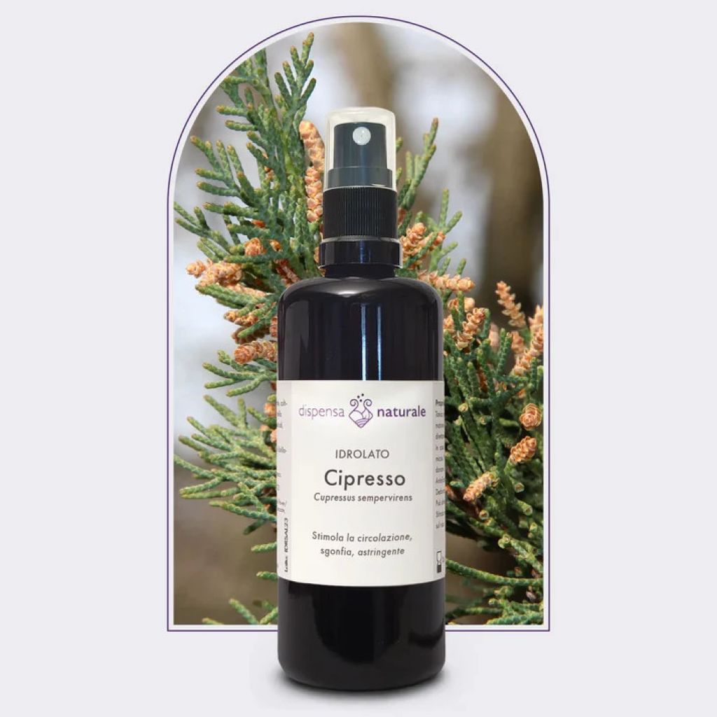Idrolato di Cipresso italiano senza pesticidi e conservanti - 500 ml
