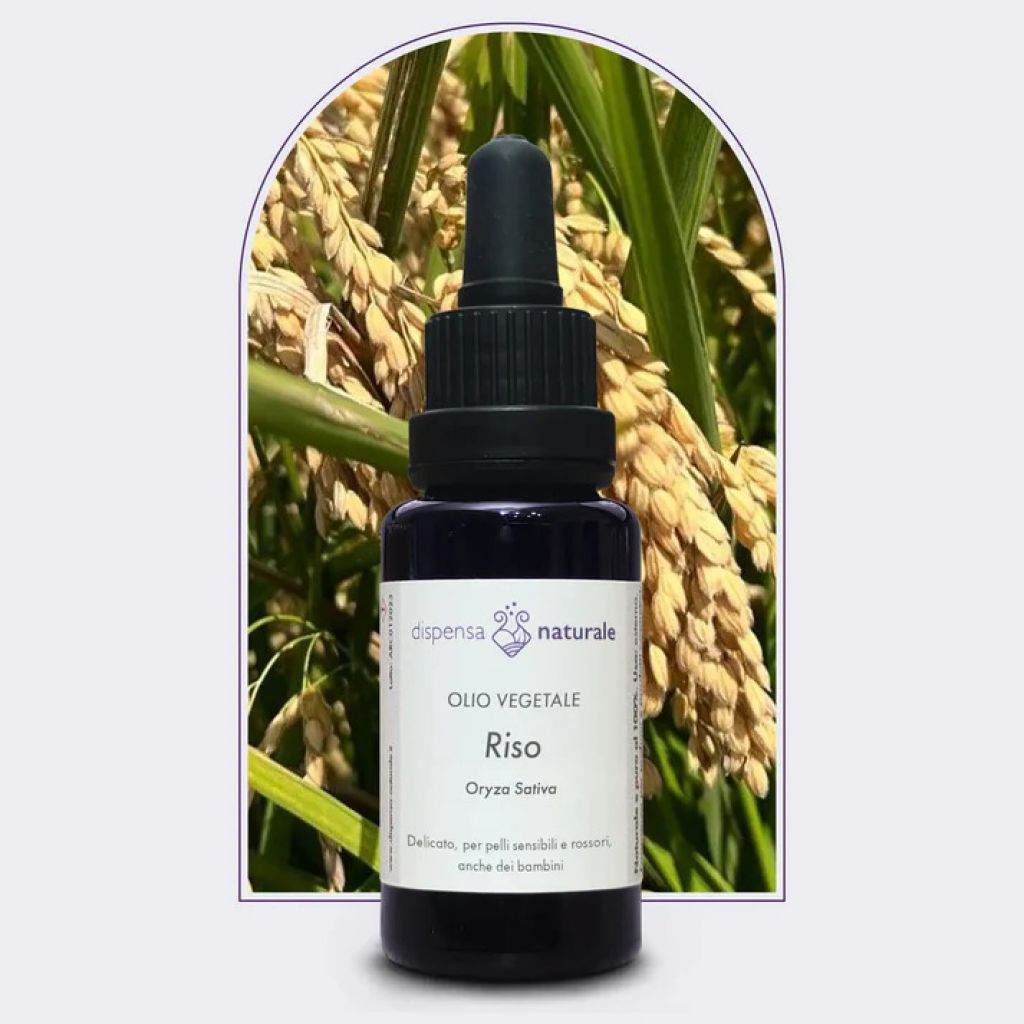 Olio di Riso Italiano, Artigianale e senza pesticidi - 100 ml